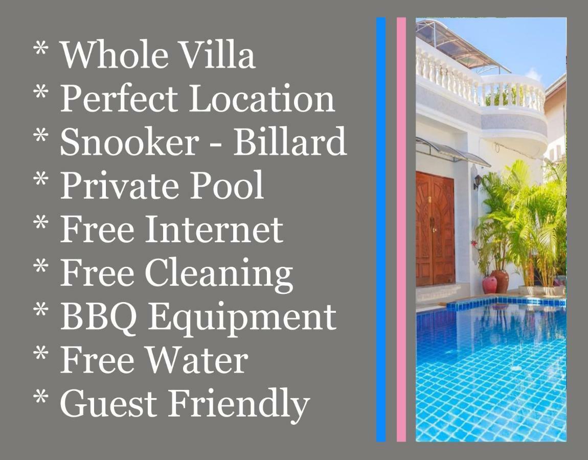 Ratana Villa - Pattaya Holiday House Walking Street 7 Bedrooms Eksteriør billede
