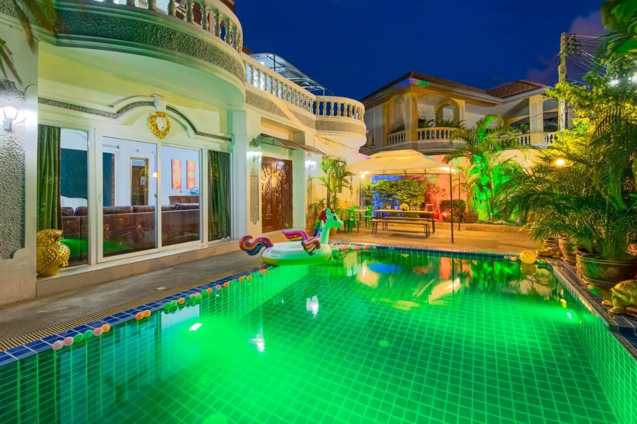 Ratana Villa - Pattaya Holiday House Walking Street 7 Bedrooms Eksteriør billede